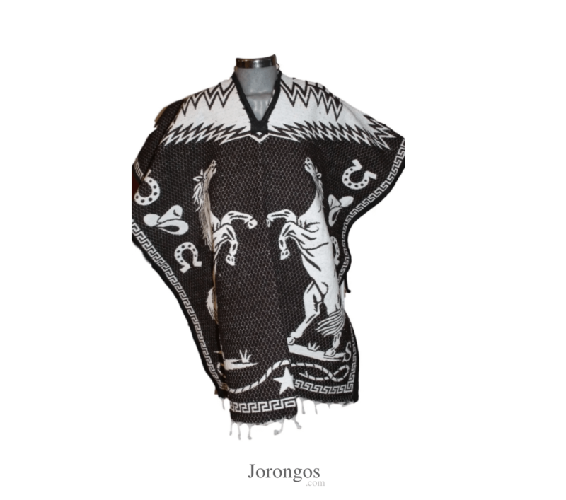 Jorongos mexicanos - modelo de caballos